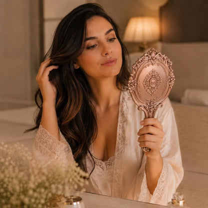 Espejo de Maquillaje Vintage
