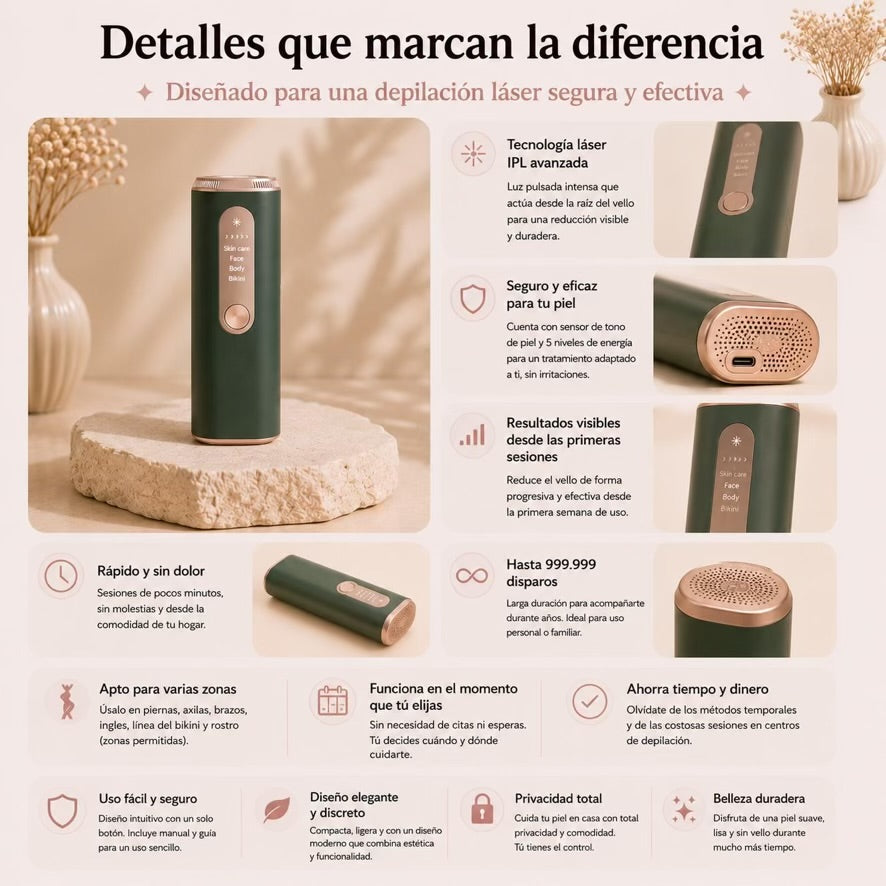 SilkFreeze Depiladora Láser