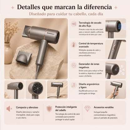 Secador Iónico Compacto