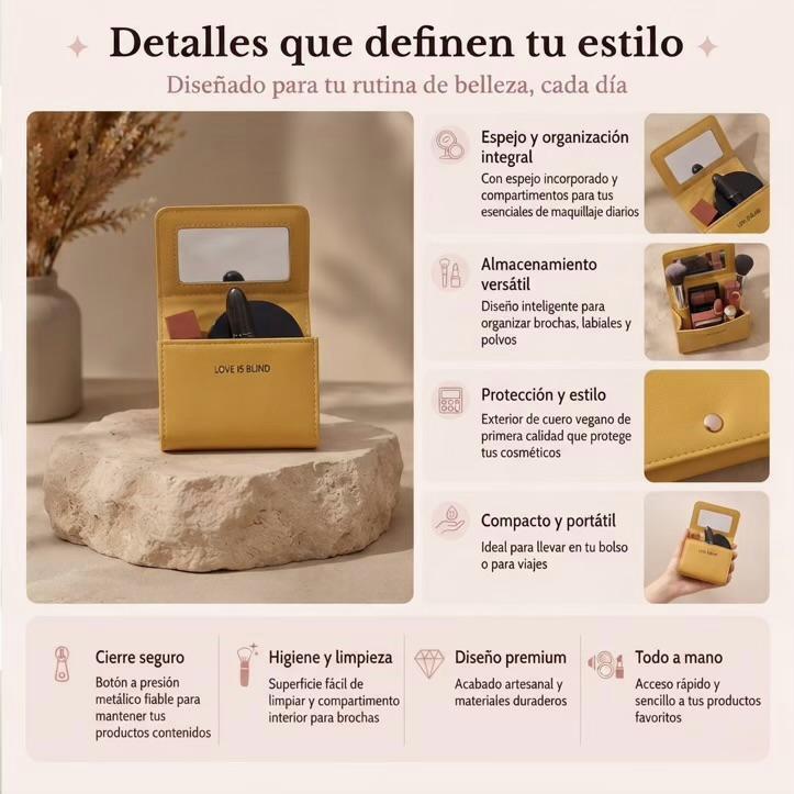 Mini Bolso Cosmético Elegance