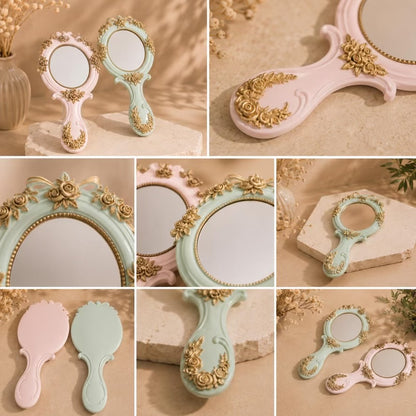 Espejo de Maquillaje Vintage