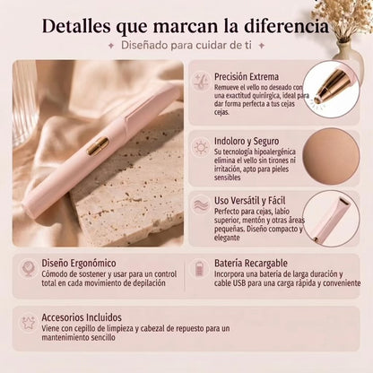 Depiladora de Cejas Precision Touch