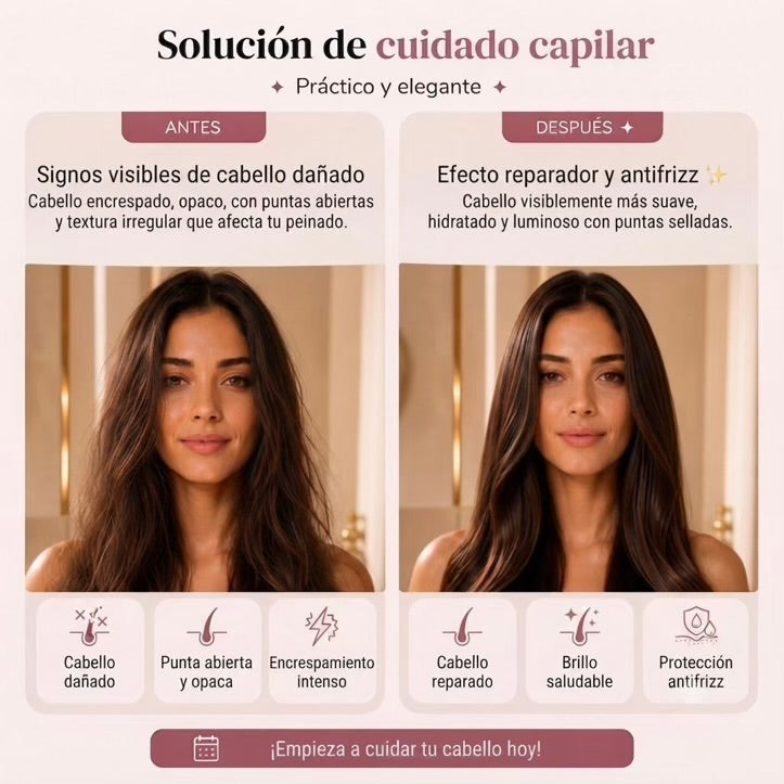 Aceite Protector Térmico Antifrizz para el Cabello