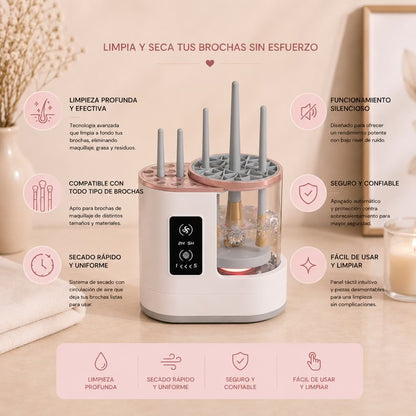 Limpiador Eléctrico de Brochas de Maquillaje