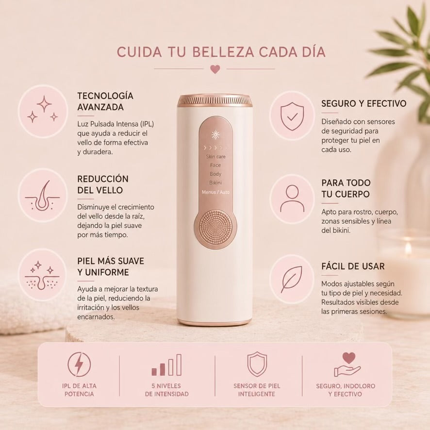 SilkFreeze Depiladora Láser