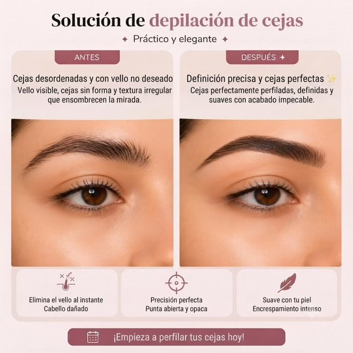 Depiladora de Cejas Precision Touch